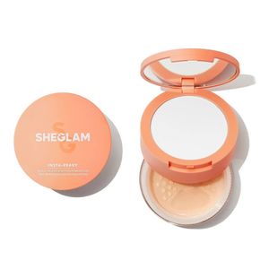 SHEGLAM Insta-Ready Face & Under Eye Setting Powder Duo- Natural Linen